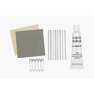 Reparasjonssett for teltduk og stenger – komplett kit